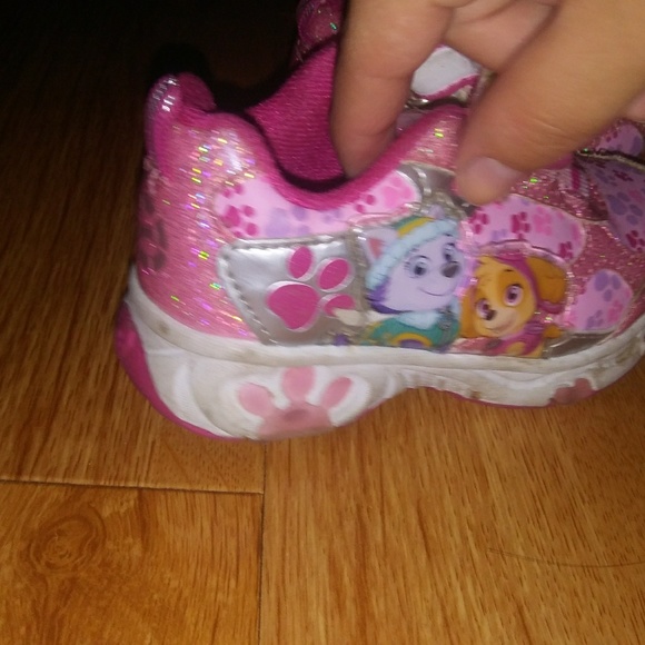 Other - 🐶Pink & White Light Up Paw Patrol Shoes 🐶